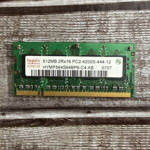 Hynix 512MB DDR2-533 RAM 2Rx16 PC2-4200S-444-12 SODIMM